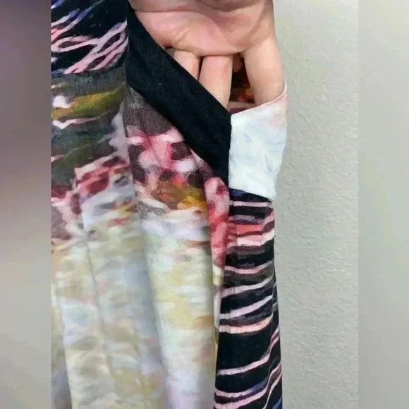 ONE TEASPOON Womens 6 Artsy Wear Sleeveless Tank Top Tunic Scoop Neck Back Multi - Picture 5 of 13